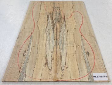 Top Rosskastanie Jap. Spalted 2-tlg. Einzelstück #003